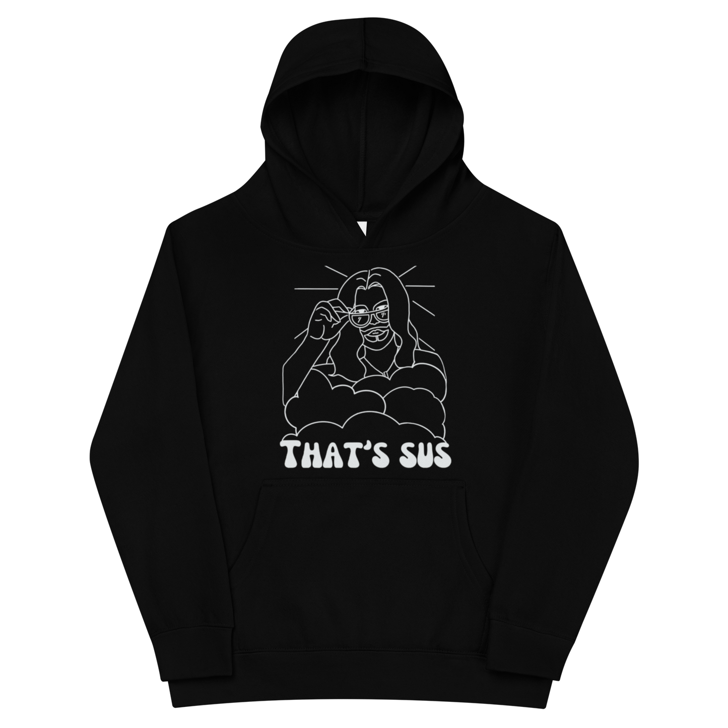 Sus Jesus Kids fleece hoodie